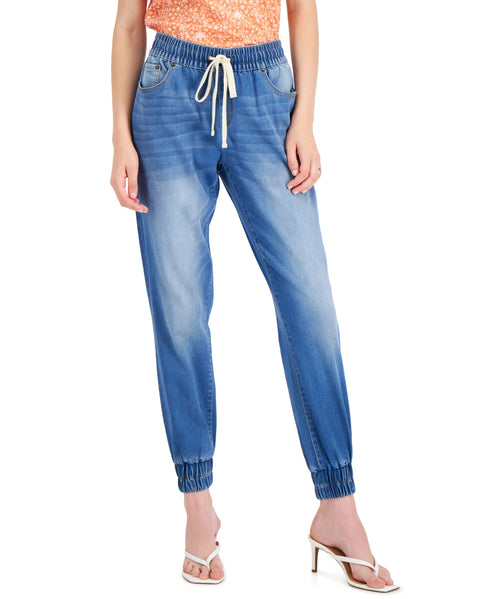 INC International Concepts High Rise Denim Joggers